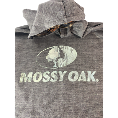Pull à Capuche Mossy Oak Camo - Homme Taille XL - Doublé Polaire - Occasion