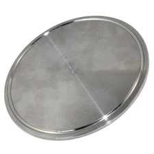 Pipe OD 4" inch 102 mm Tri Clamp Sanitary End Cap Stainless Steel 316 Ferrule