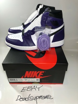 air jordan 1 court purple size 7