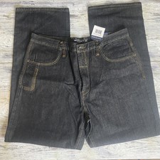 Classic Fit Straight Leg Gray Jeans 