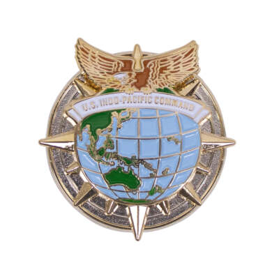 U.S. Air Force Indo-Pacific Command Identification Badge USAF Genuine 1 1/2''