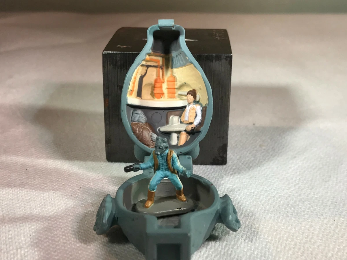 Vintage Mini Star Wars Pocket Face Micro Machines Whit Figure