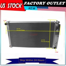 3rows All Aluminum Radiator For Cadillac 1970-1982 Eldorado1980-1985 Seville