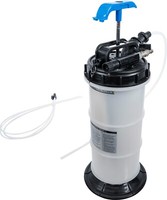BGS Vakuum-Absaugpumpe Pneumatisch 6 L FlüSsigkeiten ÖL Absaugen Pumpe Abpumpen