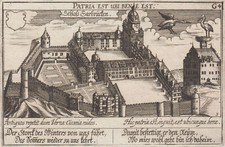 Saarbrücken Original Kupferstich Meisner 1678