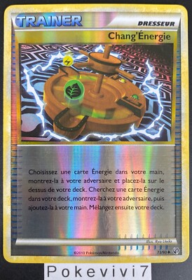 Pokemon Card CHANG'ENERGY 73/90 Reverse HGSS FR USED