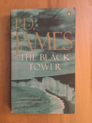 P.D. James: ''The Black Tower'' (englisch), Penguin Taschenbuch