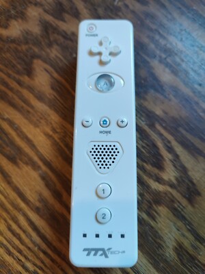 TTX Tech Game Remote Control WHITE for Nintendo Wii & Wii