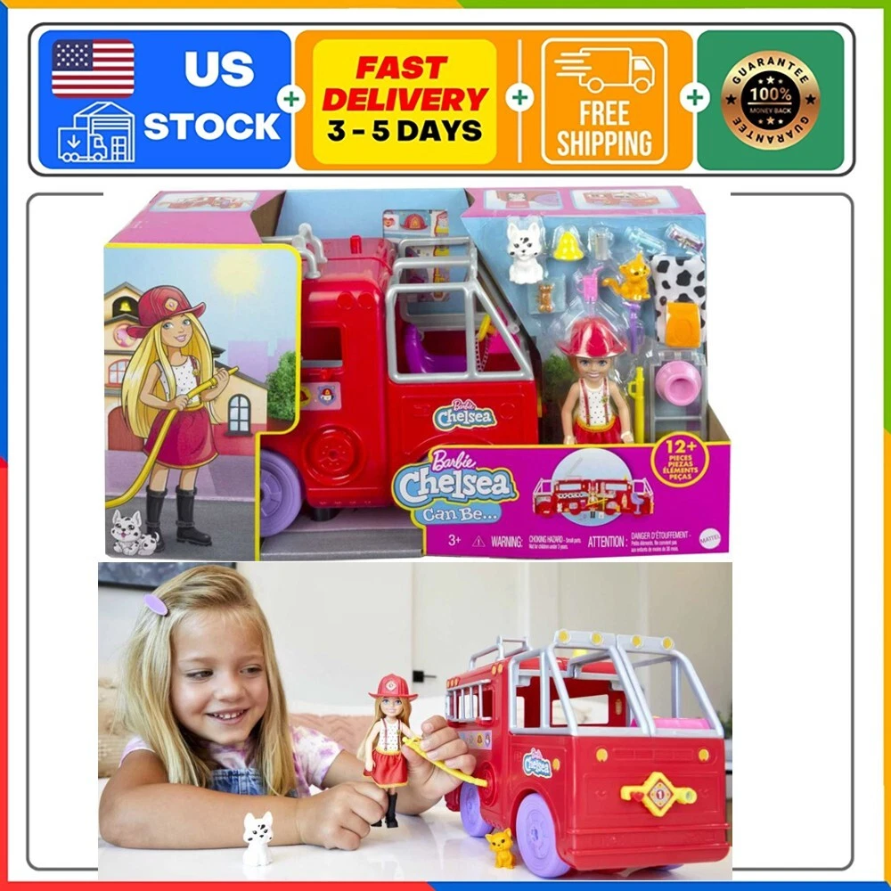 Barbie Chelsea Can Be Toy Store Playset with Small Blonde Doll, Shop  Furniture & 15 Accessories 