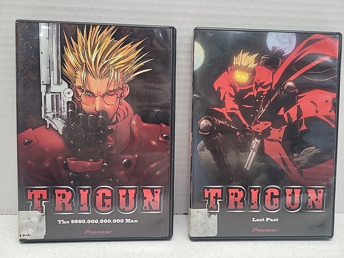 Trigun Anime Volume 1 and 2 The $60,000,000,000 and Lost Past