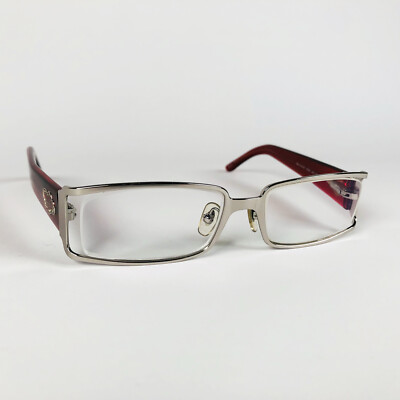 RAY-BAN Brille SILBER RECHTECKIG Brillengestell MOD: RB 6142-B 2554