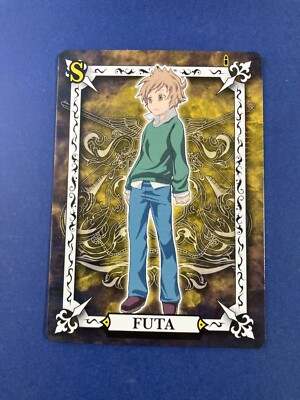 Katekyo Hitman Reborn !futa Gokudera card Japanese Anime Very Rare