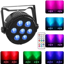 105W DMX RGBW 4 IN 1 LED Par Light 7LED Stage Lighting DJ Disco Club Party Light