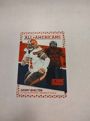 2016 Score All-Americans Red Danny Shelton Cleveland Browns #4 (PWE)