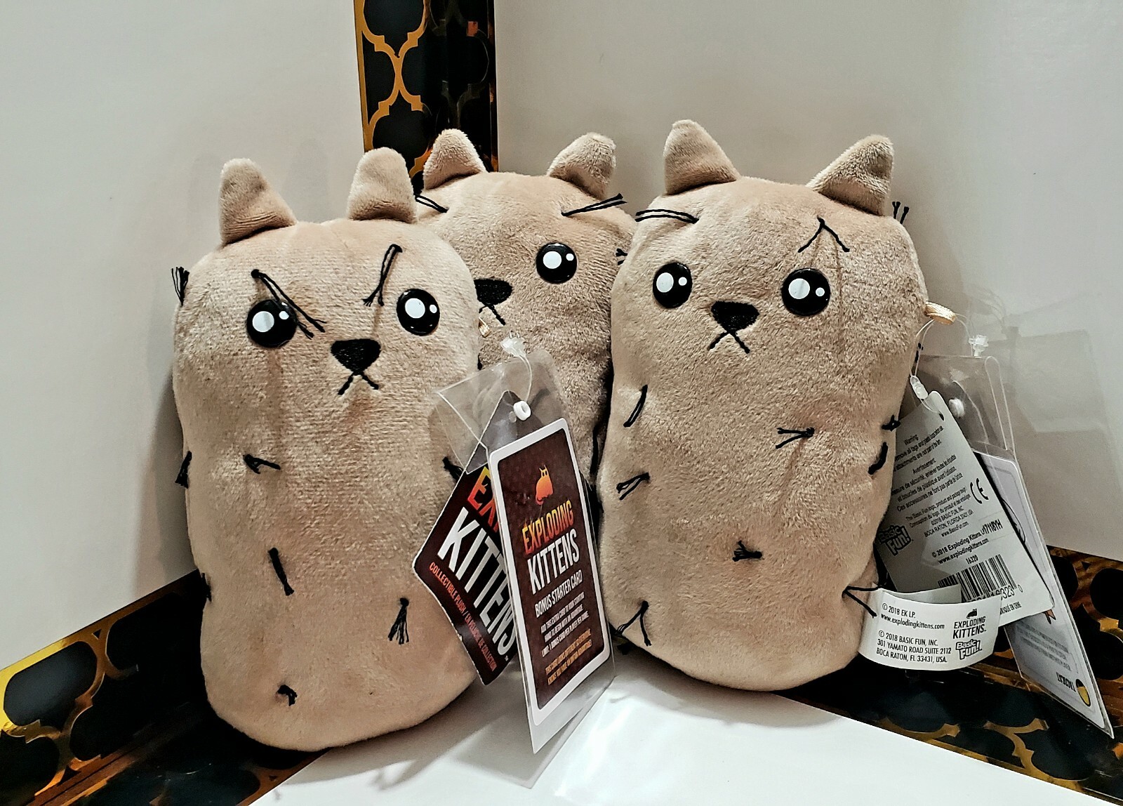 exploding kittens collectible plush