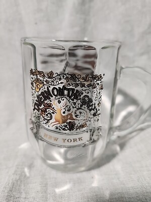 VTG Tavern on the Green Restaurant NYC Glass Pub Bar Rare Landmark Mug Classic