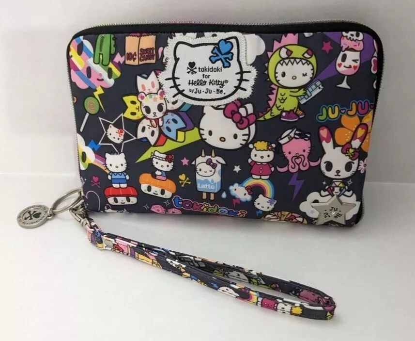Used Tokidoki x Hello Kitty x JuJuBe Dream World Custom Wallet Clutch
