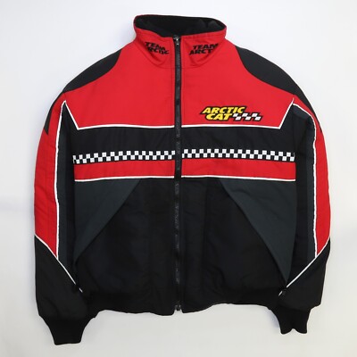 Vintage Arctic Cat Sno Pro Racing Jacket Womens Size XL Snowmobile