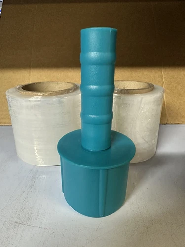 Bundling Film shrink stretch wrap Clear 100mm x 300m with dispenser New