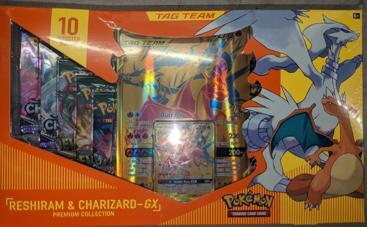 Pokémon TCG Tag Team GX Premium Collection Reshiram & Charizard