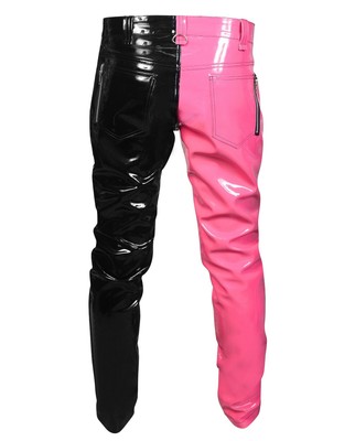 Half Black Pink Punk 