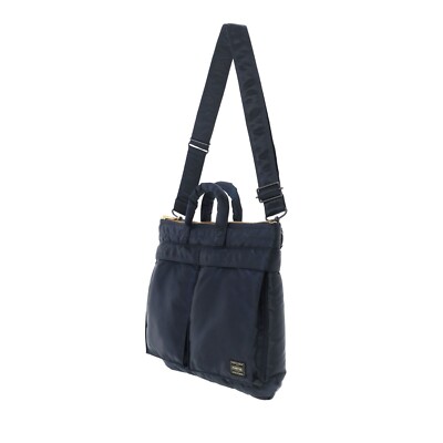 PORTER TANKER SHORT HELMET BAG 622-26110 IRON BLUE Yoshida PORTER TANKER SHORT HELMET BAG 622-26110 IRON BLUE Yoshida