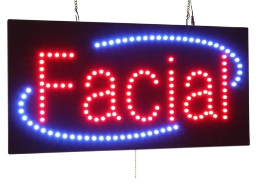 Beauty Salon Facial LED Neon Plastic Sign By Topking Signage - Picture 1 of 9