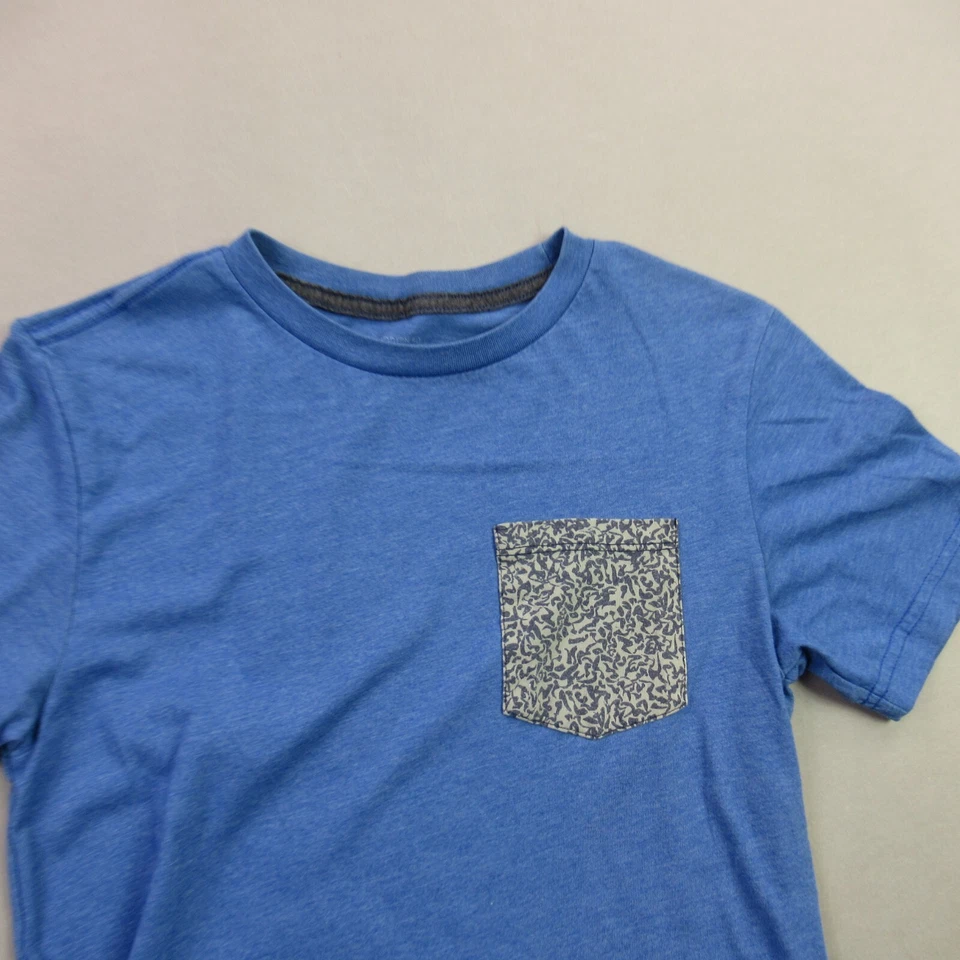 Camisa Volcom Niños Grande Manga Corta Informal Cuello Redondo Ligera Exterior Azul Foto 2 de 4