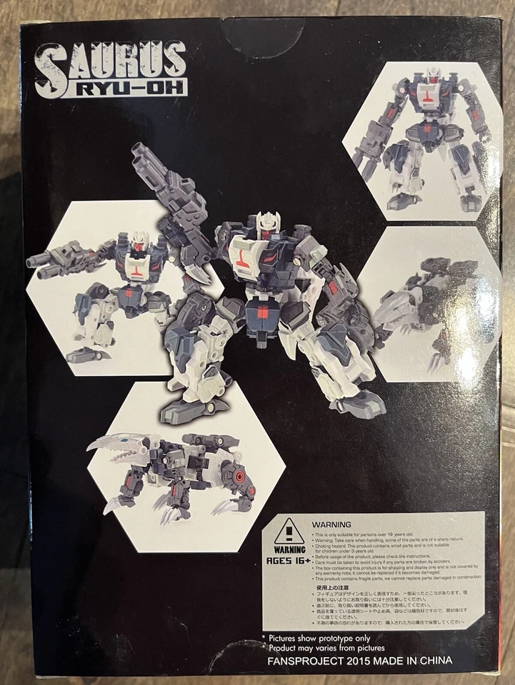 FansProject Transformers Combiner Saurus RUY-OH Dinosan DINOKING Monstructor New - Image 3 of 3