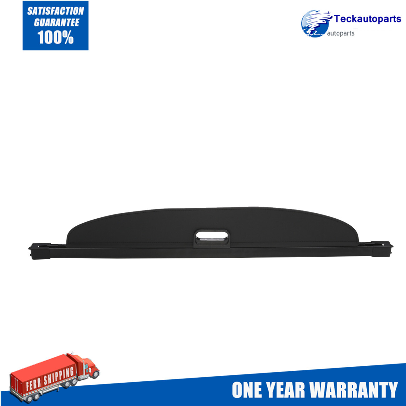 Black Parcel Shelf Load Cargo Cover For Land Rover Discovery Sport 2014-2019