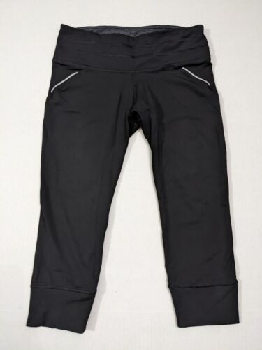 MTA Sport Pants Women 2X Black Straight Leg Drawstring Elastic Pullon Zip  Pocket 