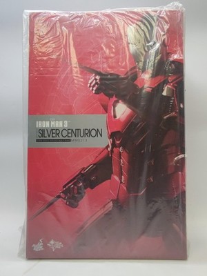Hot Toys MMS213 Movie Masterpiece Iron Man 3 Mark 33 Silver Centurion Figure