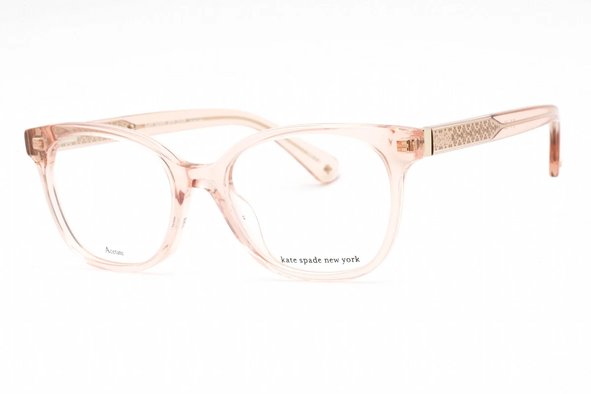 KATE SPADE Eyeglasses KSSHANTAL-0QTQ-50 Size 50/17/rectangular BRAND NEW W CASE kate spade new york Pink Metal Eyeglass Frames for sale | eBay main image 2