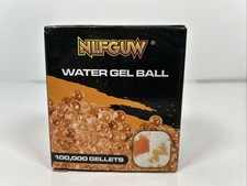Water Gel Balls NLFGUW New In Sealed Box 100,000 Yellow Gel Balls Gellets Fun 