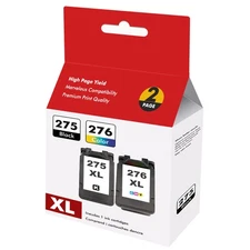 PG-275XL CL-276XL Ink Cartridges for Canon Pixma TR4722 TR4720 TS3722 TS3522 Ink