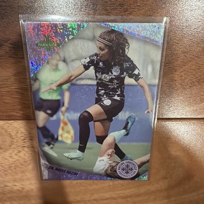 Dr Nadia Nadim 2022 Parkside NWSL Volume 1 SHIMMER FOIL PARALLEL #42 PR 100 Card