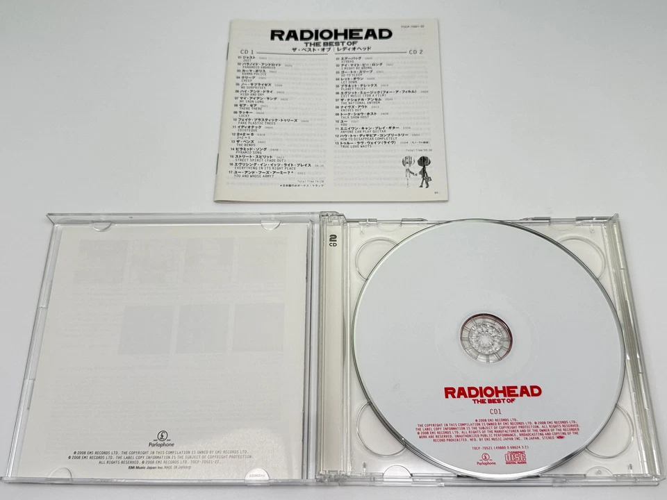 [2CD] Radiohead The Best of Japan Import Bonus Track Foto 3 de 4
