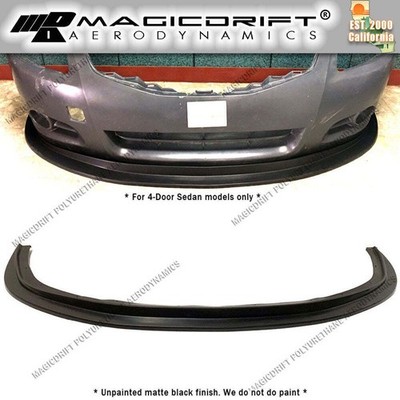 For 10 11 12 13 Nissan Altima 4Dr Sedan MDA Style Front Bumper Chin Splitter Lip