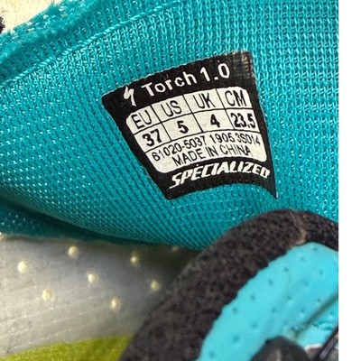 Specialized Torch 1.0 Road Cycling Shoes Blue Teal Boa Dial 61020