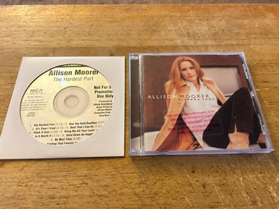 Allison Moorer - ''Alabama Song'' & ''The Hardest Part'' (Advance) - CD Bundle