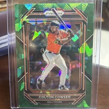 2023 Panini Prizm - Colton Cowser #161 Green Ice Prizm (RC)