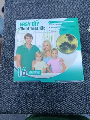EASY DYI  MOLD TEST KIT 16 TESTS NIB FREE SHIPPING M191