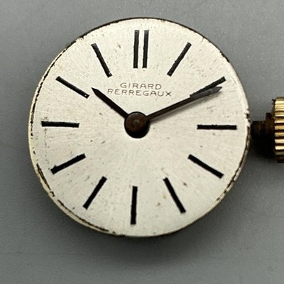 Vintage Girard-Perregaux Womens Watch 16mm White Dial Manual Wind Movement Only Vintage Girard Perregaux 18K Yellow Gold 16mm Manual Wind Watch main image 2