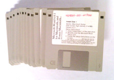    Macintosh and Power Macintosh Microsoft Word 6.0.1 13 Floppy Disks 1995