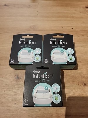 WILKINSON SWORD Rasierklingen, Intuition Sensitive Care,3 X 3 Stück