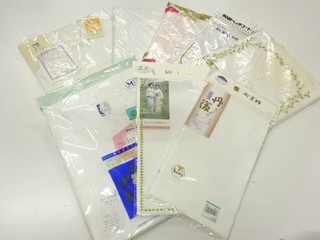 19893# JAPANESE KIMONO / KIMONO UNDERWEAR & HAN ERI SET