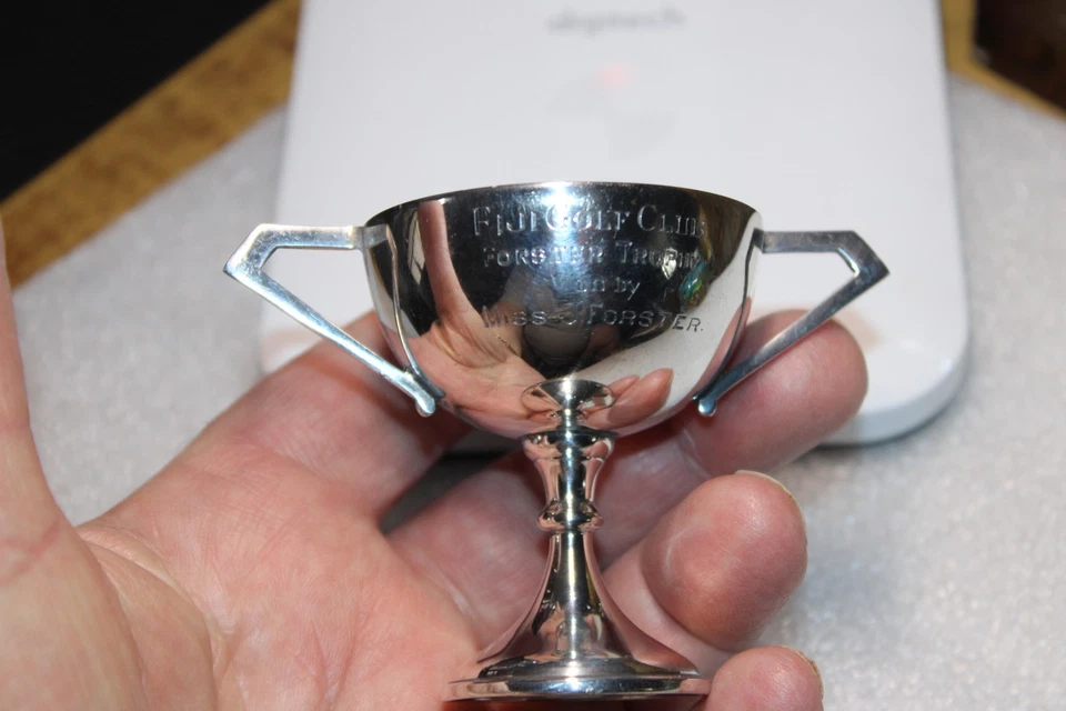 2 Handled Sterling Silver Trophy Cup - Mappin & Webb - Birmingham - 1935 - image 4 of 4