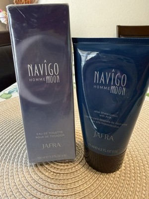 JAFRA Navigo Moon Homme Men After Shave Lotion w/ AHA 4.2 fl oz