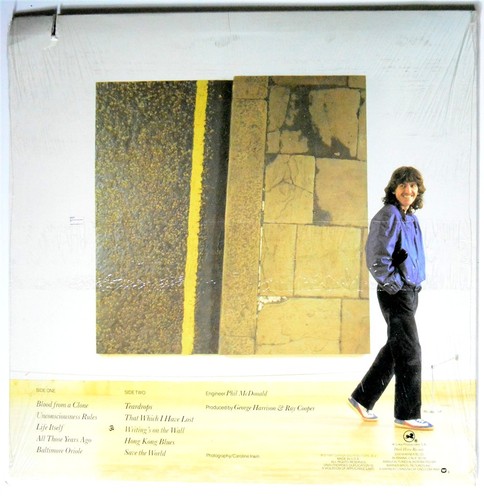 GEORGE HARRISON Somewhere In England DARK HORSE LP SEALED 1st press - Picture 2 of 2