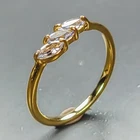 Gemstone Natural Tanzanite Ring 925 Sterling Silver Size 6.5 /R470863